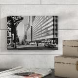 East Urban Home '1950s-1960s Looking South on Third Avenue at 47th Street Manhattan New York City NY USA' Photographic Print on Wrapped Canvas Canvas | Wayfair