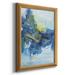 Everly Quinn Skyward Bound II Premium Framed Canvas- Ready To Hang Canvas, Solid Wood in Blue | 27 H x 18 W x 2.5 D in | Wayfair