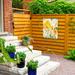 Red Barrel Studio® Garden Yellows Outdoor Wall Decor Metal | 32 H x 24 W x 1.5 D in | Wayfair 0662A95BD2D044FCB4CFD98B4A43C5F5