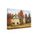 Red Barrel Studio® Yellow Barn Fall Outdoor Wall Decor Metal | 22 H x 32 W x 1.5 D in | Wayfair 7A90EBFBB2B64F5E8FD963F5FAF05EDC