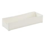 Ebern Designs 2.48"H x 3.94" W x 11.81" D Multi-Purpose Drawer Organizer Plastic in White | 2.48 H x 3.94 W x 11.81 D in | Wayfair