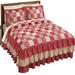 August Grove® Dockray Burgundy Microfiber Coverlet Microfiber in Red/White | Queen Coverlet | Wayfair A9F7A61D3D034396A9907E99F670FA96