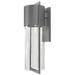 Hinkley Shelter 23 1/4" High Hematite LED Outdoor Wall Light