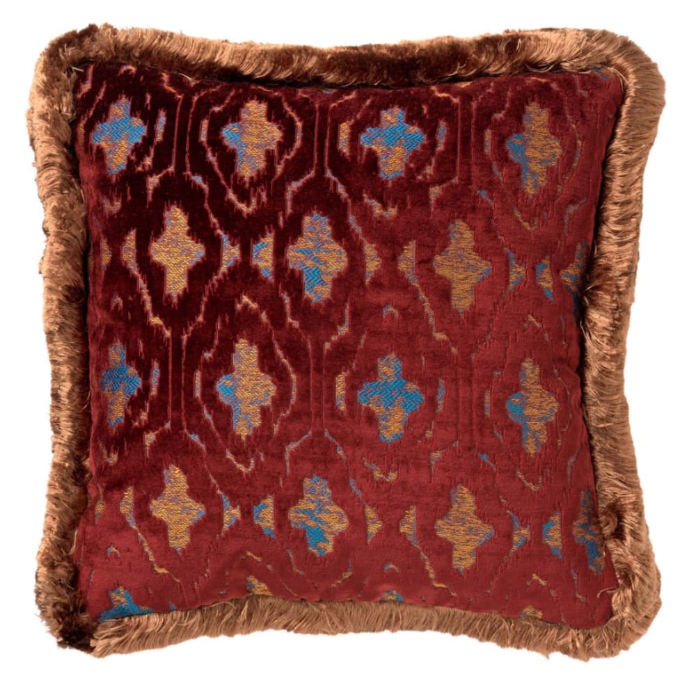 coussin rouge 45x45 cm