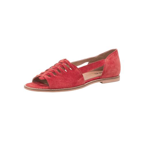 Ballerina HEINE Gr. 40, rot Damen Schuhe Ballerinas