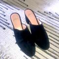 J. Crew Shoes | J. Crew Suede Mules 9 | Color: Black | Size: 9