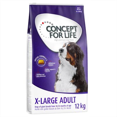 2x12kg X-Large Adult Concept for Life Hundefutter trocken