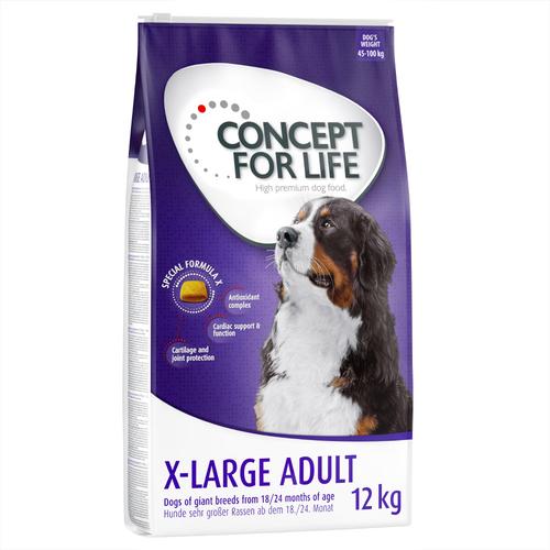 12kg X-Large Adult Concept for Life Hundefutter trocken