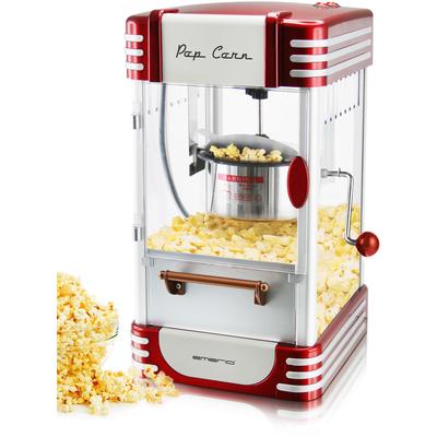Emerio Popcornmaschine POM-120650 silberfarben Popcornmaschinen Küchenkleingeräte Haushaltsgeräte