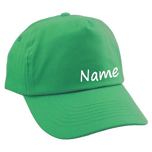 Cap personalisiert mit Namen grün