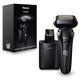 Panasonic ES-LS9A Wet & Dry 6-Blade Electric Shaver for Men - Precise Clean Shaving with Cleaning & Charging Stand