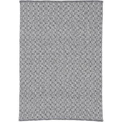 Teppich CARPETFINE "Frida 202", grau, B:120cm H:7mm L:170cm, Polyester, Teppiche, Wendeteppich, 100% recyceltem Material (PET), Flachgewebe, Sisal Optik Image