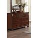 Bloomsbury Market Anaejah 7 Drawer 59" W Double Dresser Wood in Brown | 38 H x 59 W x 18 D in | Wayfair C2CDE889D12D44499C44A744E06F5DAC