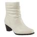 David Tate Kona Dress Boot - Womens 10.5 Bone Boot Medium