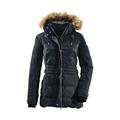 Funktionsjacke "Oiva", Damen, Gr. 36, blau (dunkelblau), Oberstoff: 46% Polyester, 43% Baumwolle, 11% Polyamid, Futter: 100% Polyester, Wattierung: 100% Polyester, G.I.G.A. DX BY KILLTEC, sportlich, Jacken, Damenjacke: Daunenoptik, abzippbare...