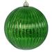 Vickerman 696132 - 6" Emerald Mercury Lined Ball Christmas Tree Ornament (4 pack) (N162424)