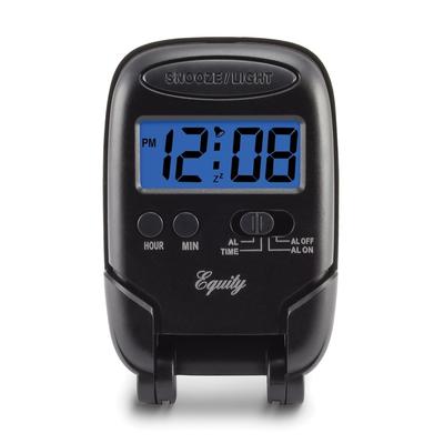 Curata Lcd Digital Blue Backlight Travel Alarm Clock