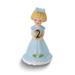 Growing Up Birthday Girls Blonde Age 2 Porcelain Bisque Figurine - 2.2" x 4"