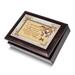 Curata Confirmation Sentiment Resin Musical Jewelry Keepsake Box (Plays Ave Maria)