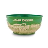 Curata Raised-Relief Design Large 60 Ounce Stoneware Bowl