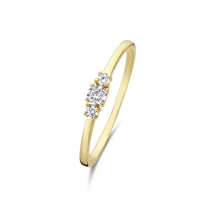 Isabel Bernard - Ring Isabel Bernard Rivoli Esmée - 585 gold Ringe 1 ct Damen (327.99 € / 1 ct) Image