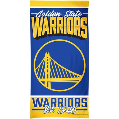 Golden State Warriors Strandtuch – 30 B x 60 H Zoll Image