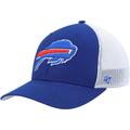 Men's '47 Royal/White Buffalo Bills Trophy Trucker Flex Hat