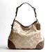 Coach Bags | Coach Peyton Signature Sateen Snake Shoulder Bag | Color: Brown/Tan | Size: Os