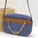 Michael Kors Bags | Michael Kors Jet Set Item Large East West Zip Chain Crossbody Xbody Denim Multi | Color: Blue/Brown | Size: 9.5”W X 6.5”H X 2”D Large