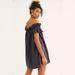 Free People Dresses | Free People Sophie Off-The-Shoulder Ruffle Mini Dress In Night Bloom | Color: Black | Size: L