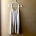 Free People Dresses | Free People Cream & Gold Lace Spaghetti Strap Dress Size Medium Asymmetrical Hem | Color: Cream/Gold | Size: M