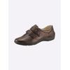 Klettschuh WALDLÄUFER, Damen, Gr. 7, braun, Glattleder, Basic, Schuhe