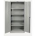 Hallowell 400 Series 2 Door Storage Cabinet Stainless Steel in Gray | 72 H x 36 W in | Wayfair 415S24A-HG
