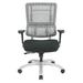 Inbox Zero Geriyah Ergonomic Task Chair Upholstered/Metal in Gray/Indigo | 41.5 H x 25.25 W x 25.5 D in | Wayfair 4D11D0E9C8634CB7B3B7C095B719EAAD