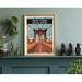 Trinx New York City Retro Style State Travel Poster, Vintage Unframed Print, Home & Office Wall Art Paper | 20 H x 16 W in | Wayfair