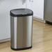 Rebrilliant Keisy Kitchen Stainless Steel 13 Gallon Swing Top Trash Can Stainless Steel in Gray | Wayfair 75CEBB9435A34EA7885C7D65E33496BC