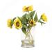 Primrue Sunflower Floral Arrangement in Vase Polysilk in Yellow | 19 H x 18 W x 13 D in | Wayfair 9A587C6684A24ECCA845E5DAF45062F0