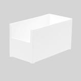 Ebern Designs Tiriq 5.91" H x 5.51" W x 11.02" D Multi-Purpose Drawer Organizer Plastic in White | 5.91 H x 5.51 W x 11.02 D in | Wayfair