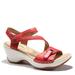 Halsa Clara - Womens 10 Red Sandal Medium