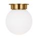 Visual Comfort Studio Collection Kelly Wearstler Nodes 24 Inch 1 Light Semi Flush Mount - KF1101BBS