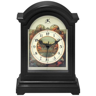 Plastic Tabletop Clock - 9 x 3 x 5.5 - 9 x 3 x 5.5