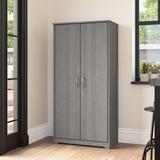 Cabot Tall Kitchen Pantry Cabinet with Doors by Bush Furniture