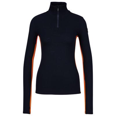 We Norwegians - Women's Tryvann Colblock Zipup - Merinounterwäsche Gr M schwarz