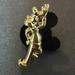 Disney Other | 2022 Disney Parks Tiny Kingdom 50th Fab 50 Gold Statue Goofy Pin | Color: Gold | Size: Os