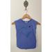 Adidas Shirts & Tops | Adidas Girls Periwinkle Heart Graphic Short Sleeve Athletic Tee | Color: Blue/Purple | Size: 4tg