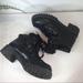 Anthropologie Shoes | Anthro Vanessa Wu Lug Sole Booties Faux Fur Glitter Detail Sz Eur 38 Us 7.5 | Color: Black | Size: 7.5