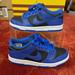 Nike Shoes | Dunk Low Gs 'Hyper Cobalt'. | Color: Black/Blue | Size: 5b