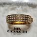Coach Jewelry | Euc-Coach Pave Bangle | Color: Gold | Size: Os