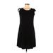 Old Navy Casual Dress - A-Line: Black Solid Dresses - Women's Size Small