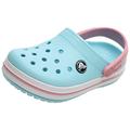 Crocs Unisex Kids Crocband K Clogs, Ice Blue White, 3 UK